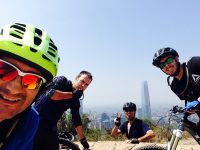 Bike touring